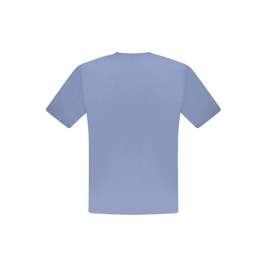 North Sails Blue Cotton Men T-Shirt NO-33738-S