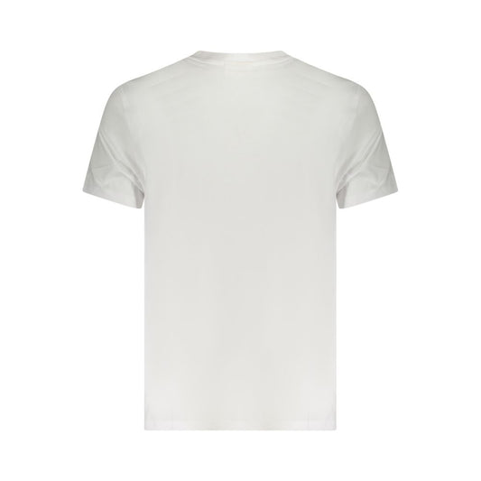 Calvin Klein White Cotton Men T-Shirt CA-36271-S