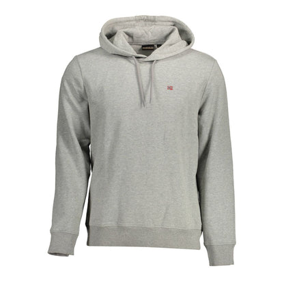 Napapijri Gray Cotton Sweatshirt