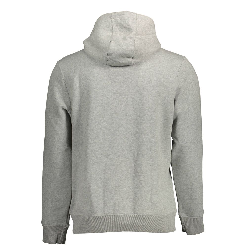 Napapijri Gray Cotton Sweatshirt