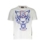 Plein Sport White Cotton Mens TShirt PL-37168-S