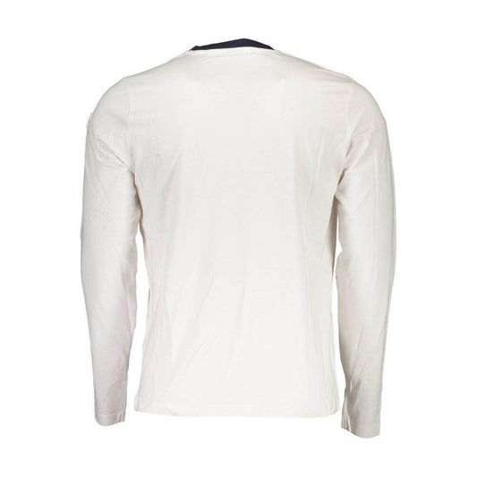 North Sails White Cotton Men T-Shirt NO-37612-XXL
