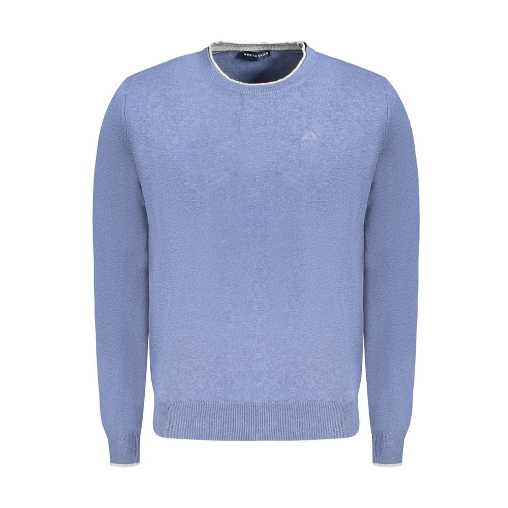 North Sails Blue Cotton Men Sweater NO-35816-S