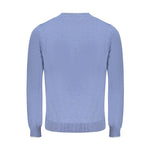 North Sails Blue Cotton Men Sweater NO-35816-S