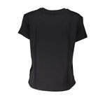 Patrizia Pepe Chic Crew Neck Organic Cotton Tee PA-28348-XS