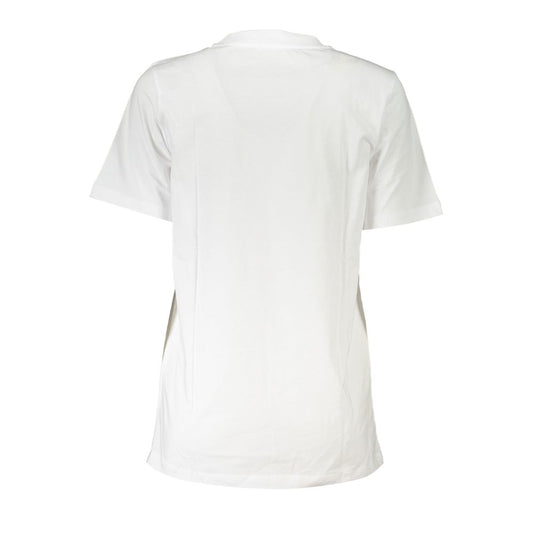 Patrizia Pepe Chic Embroidered Crew Neck Tee PA-28349-XS