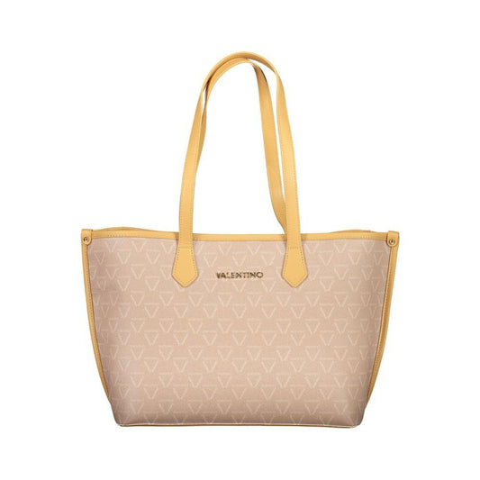 Mario Valentino Beige Polyethylene Women Handbag