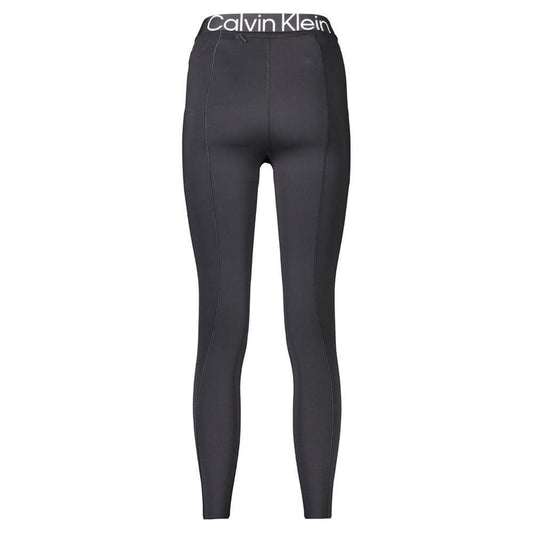 Calvin Klein Black Polyester Women Leggings