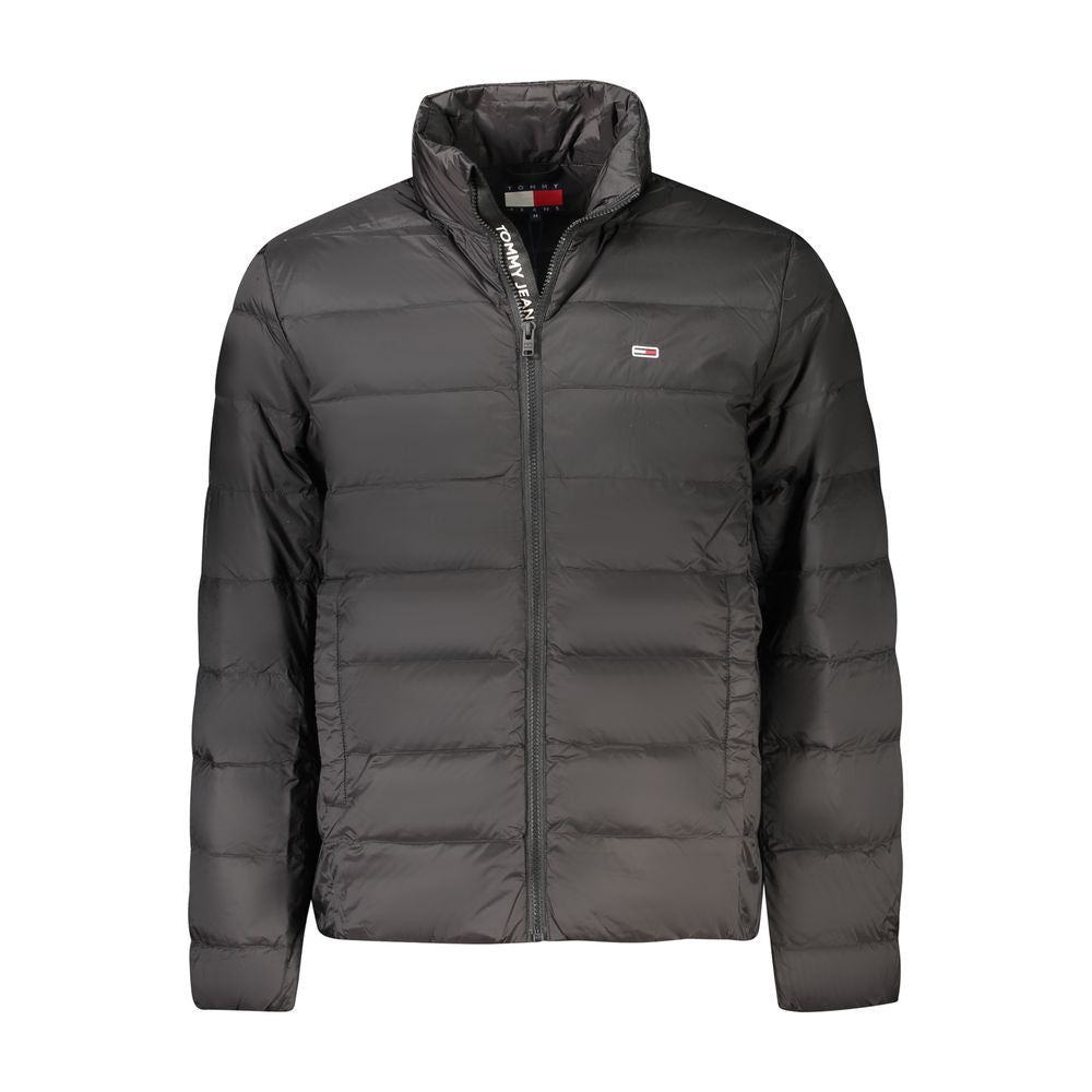 Tommy Hilfiger Black Polyamide Men Jacket TO-35359-S