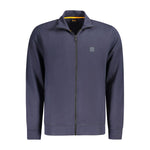 Hugo Boss Blue Cotton Sweater BO-35771-S