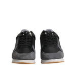 Trussardi Black Gray Lace Up Low Top Casual Sneakers Shoes MV7276-45