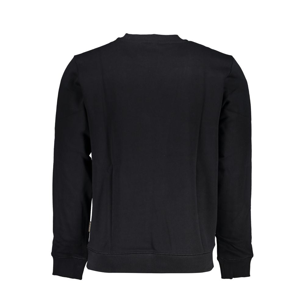 Napapijri Black Cotton Sweatshirt