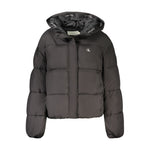 Calvin Klein Black Polyester Women Jacket CA-32968-XL