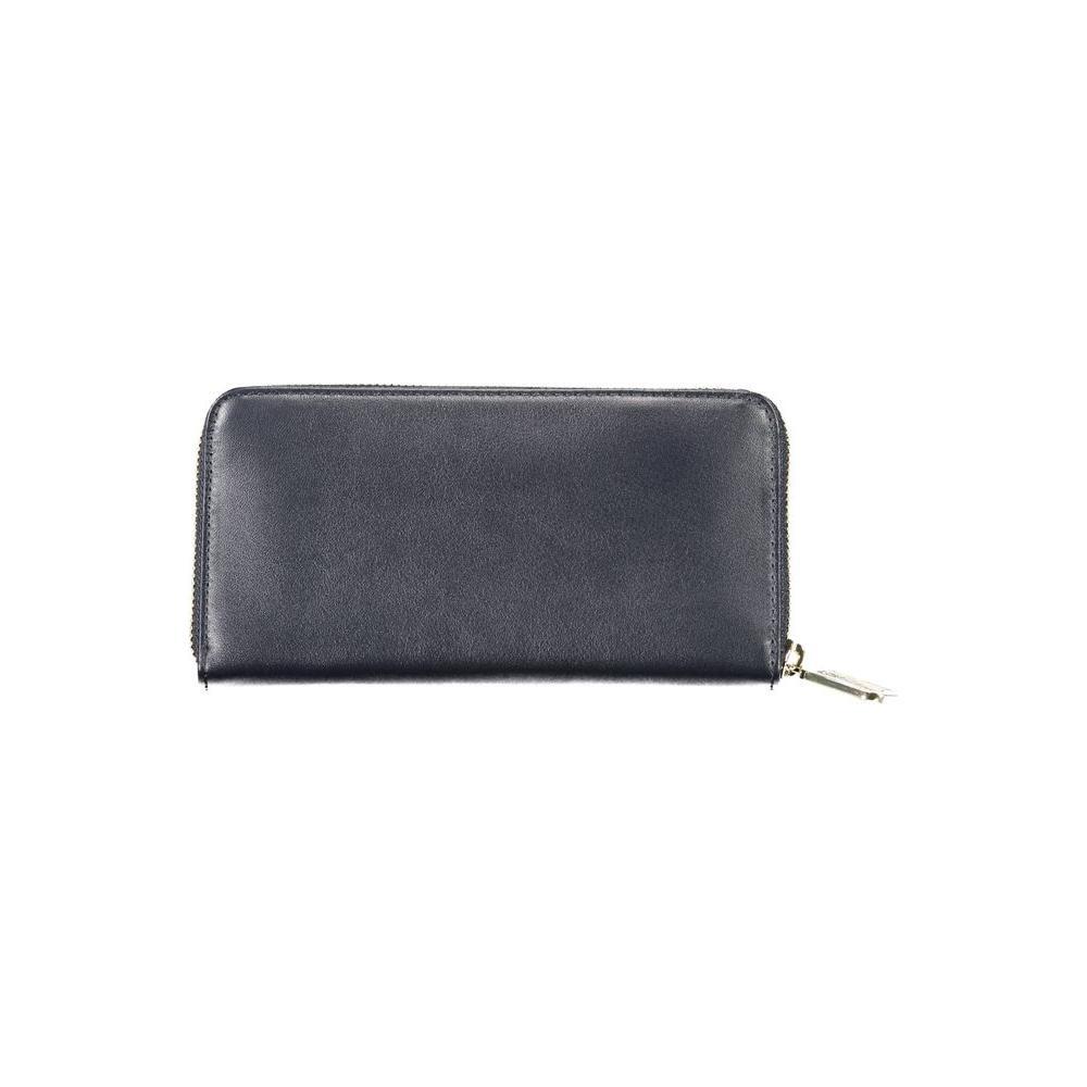 Tommy Hilfiger Blue Leather Women Wallet