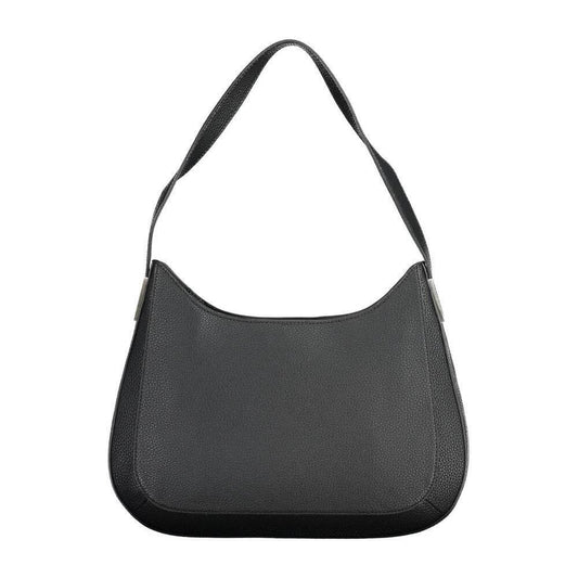 Calvin Klein Black Polyester Women Handbag CA-20494
