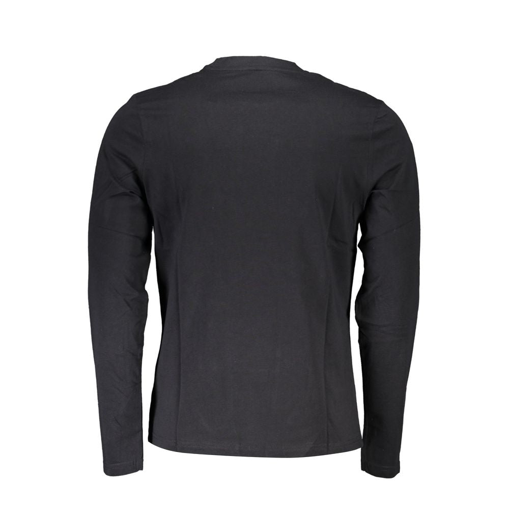 North Sails Black Cotton T-Shirt NO-23361-XL