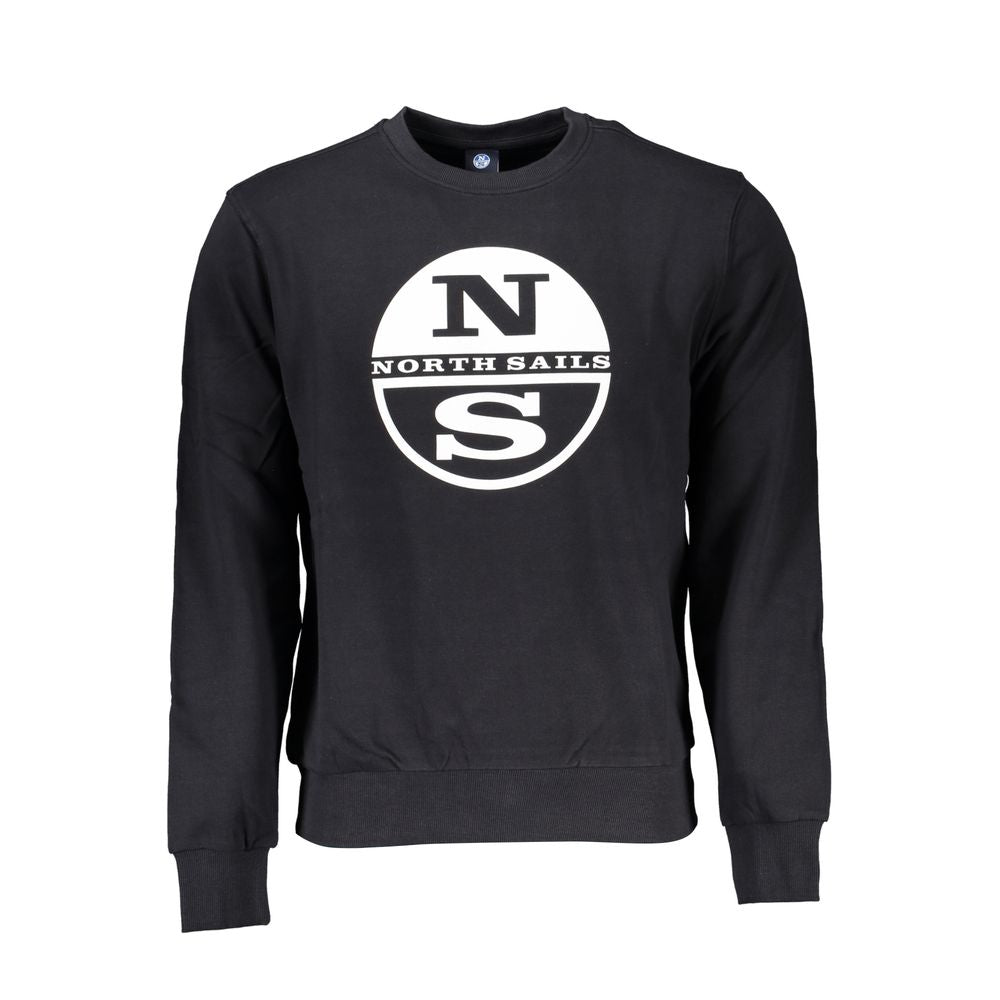 North Sails Black Cotton Sweater NO-27251-S