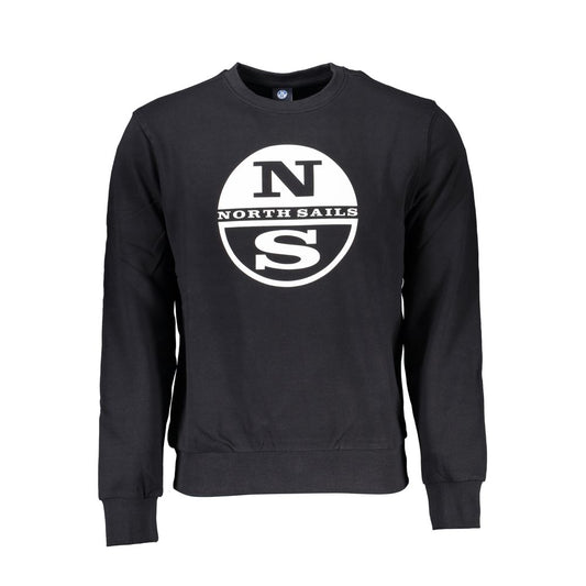North Sails Black Cotton Sweater NO-27251-S
