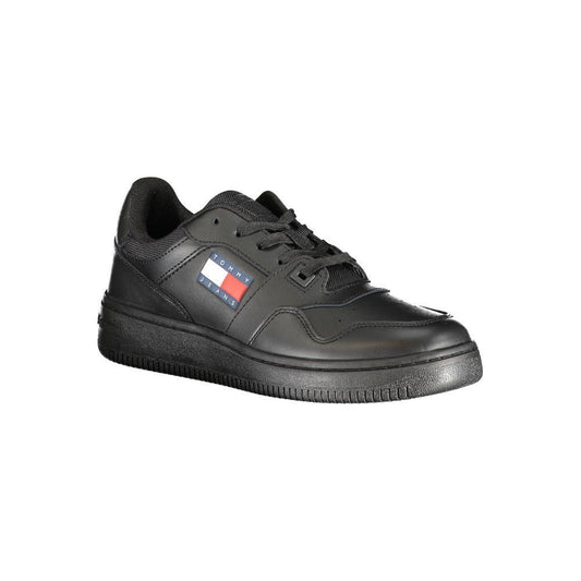 Tommy Hilfiger Black Polyester Sneaker TO-31267-EU36/US6