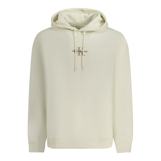 Calvin Klein White Cotton Men Sweater CA-33807-L