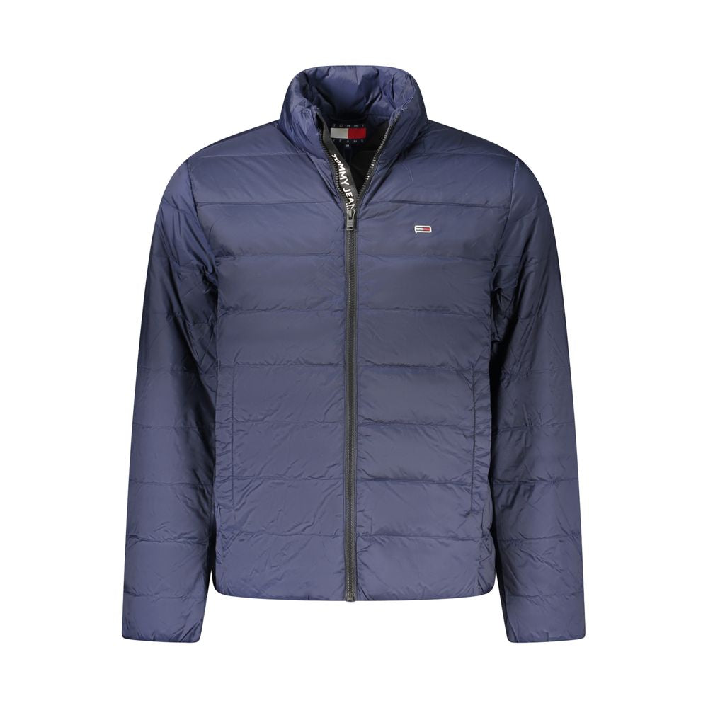 Tommy Hilfiger Blue Polyamide Men Jacket TO-35355-S
