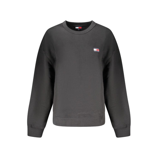 Tommy Hilfiger Black Cotton Women Sweater TO-36247-XS