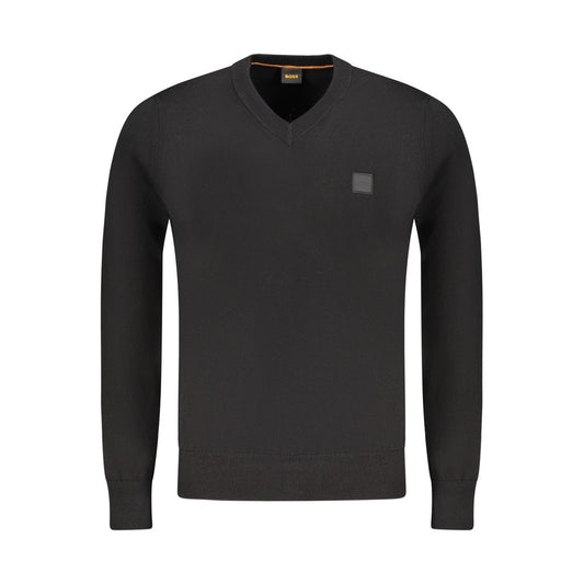 Hugo Boss Black Cotton Sweater BO-38684-S