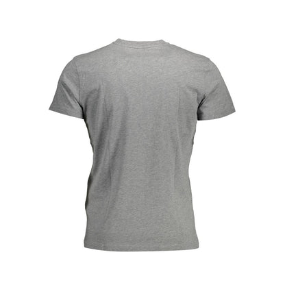 Back view of La Martina Brown Cotton Men T-Shirt showcasing craftsmanship.