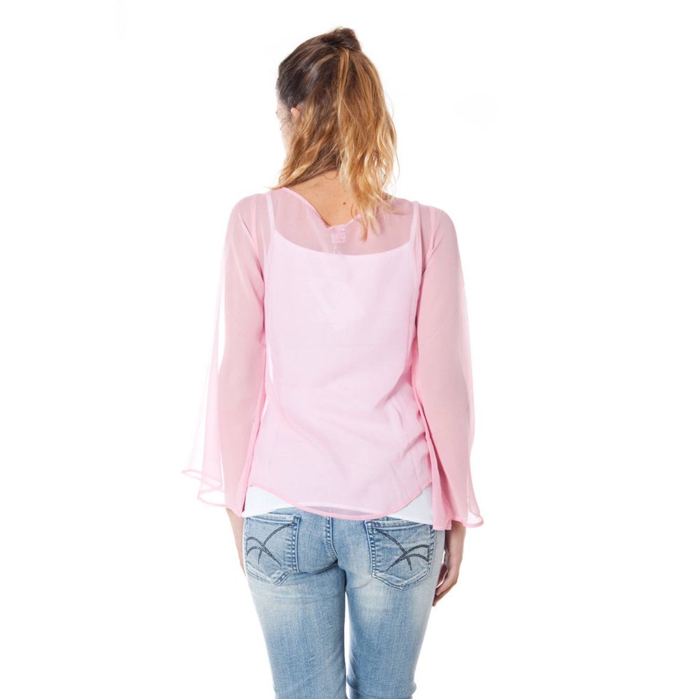 Phard Pink Silk T-Shirt