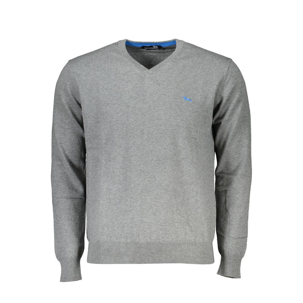Harmont & Blaine Brown Cotton Men Sweater HA-23573-L