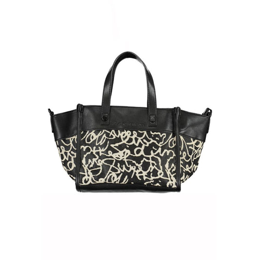 Desigual Black Polyester Handbag DE-24434
