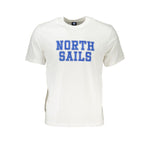 North Sails White Cotton T-Shirt NO-27281-S