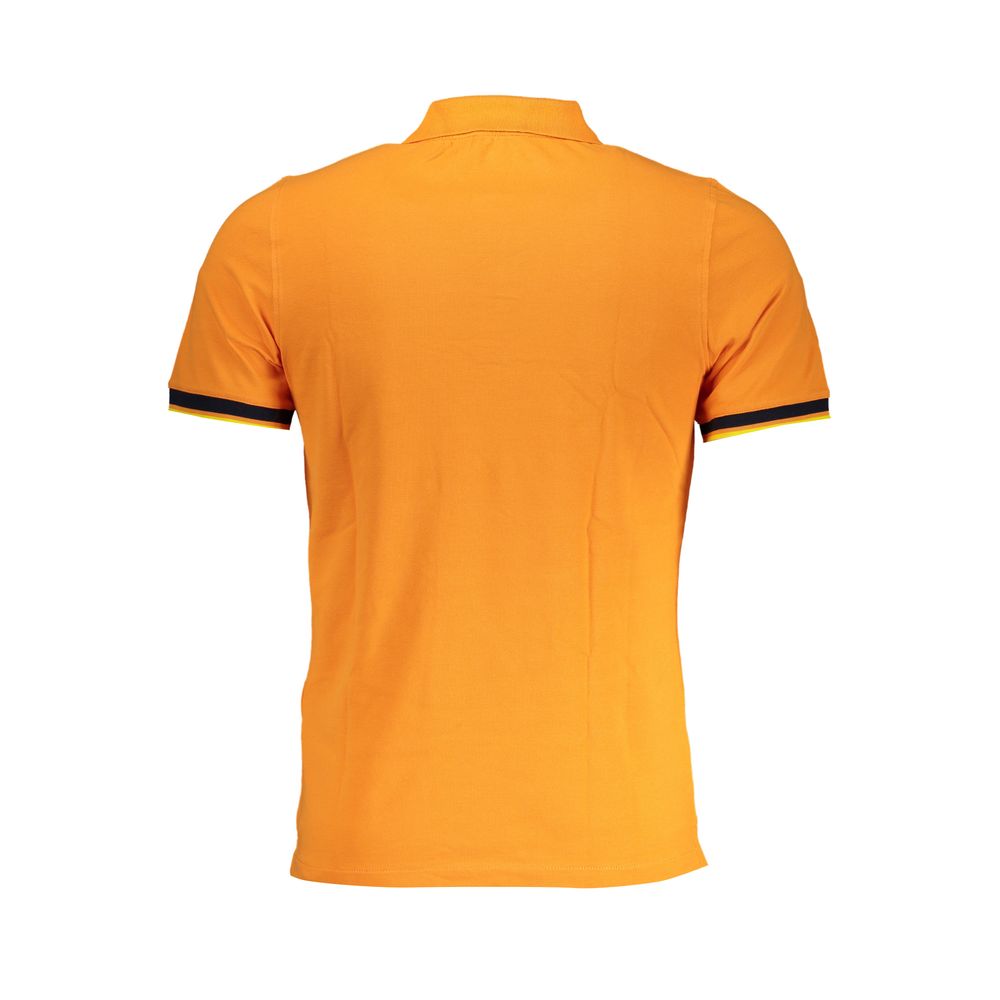 K-WAY Orange Cotton Polo Shirt