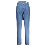 Calvin Klein Blue Cotton Jeans & Pant CA-30128-W25 | L32