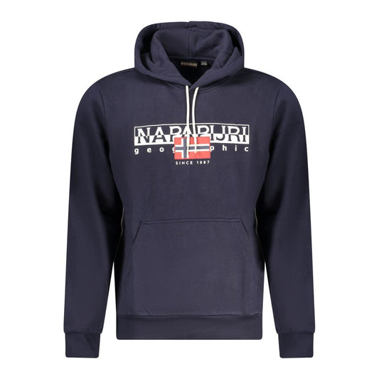 Napapijri Blue Cotton Sweater NA-32134-S