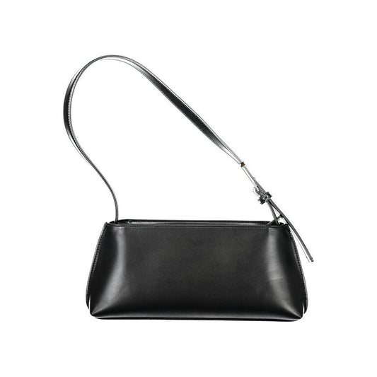 Calvin Klein Black Polyester Women Handbag CA-33638