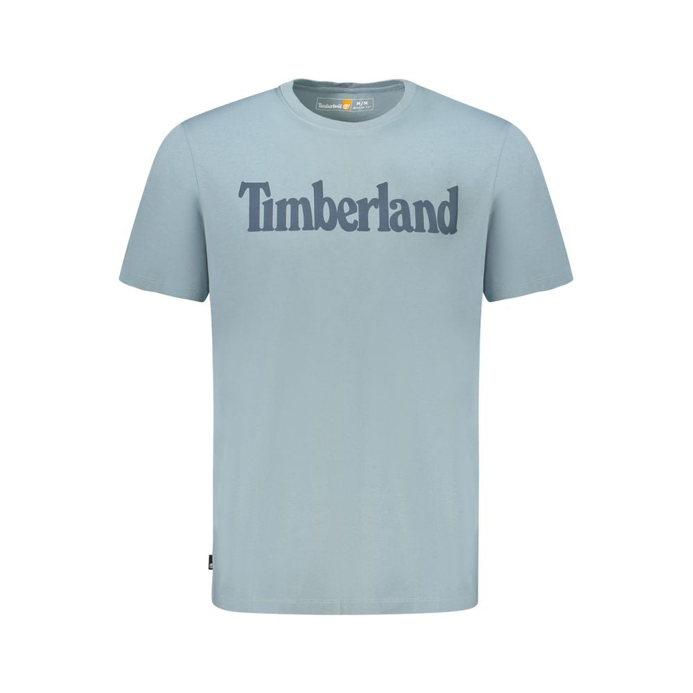 Timberland Blue Cotton T-Shirt