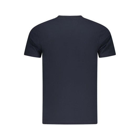 Cavalli Class Blue Cotton Men T-Shirt CA-36708-M