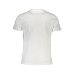 La Martina White Cotton Men T-Shirt LA-37593-M