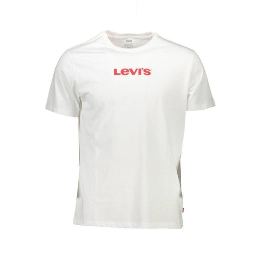 Levi's White Cotton Men T-Shirt LE-37842-XXL