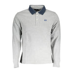 La Martina Brown Cotton Men Polo Shirt LA-37260-XL