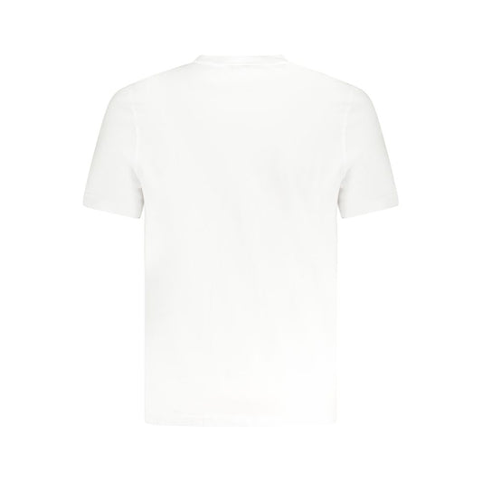 K-WAY White Cotton T-Shirt KW-38375-M