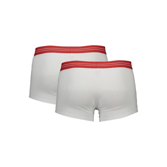 North Sails White Cotton Men Boxer NO-37671-S