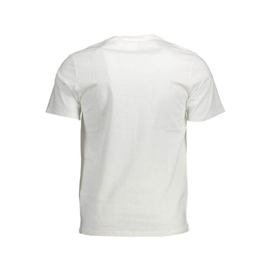 Levi's White Cotton Men T-Shirt LE-37234-S