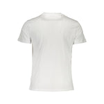 La Martina White Cotton Men T-Shirt LA-37562-S