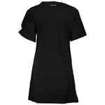 Cavalli Class Black Cotton Women Dress CA-36840-XS