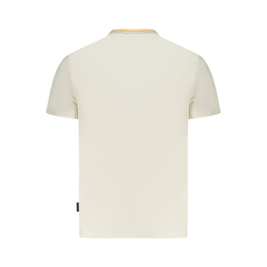 Napapijri White Cotton T-Shirt NA-35878-S