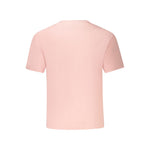 K-WAY Pink Cotton Men T-Shirt KW-34254-S