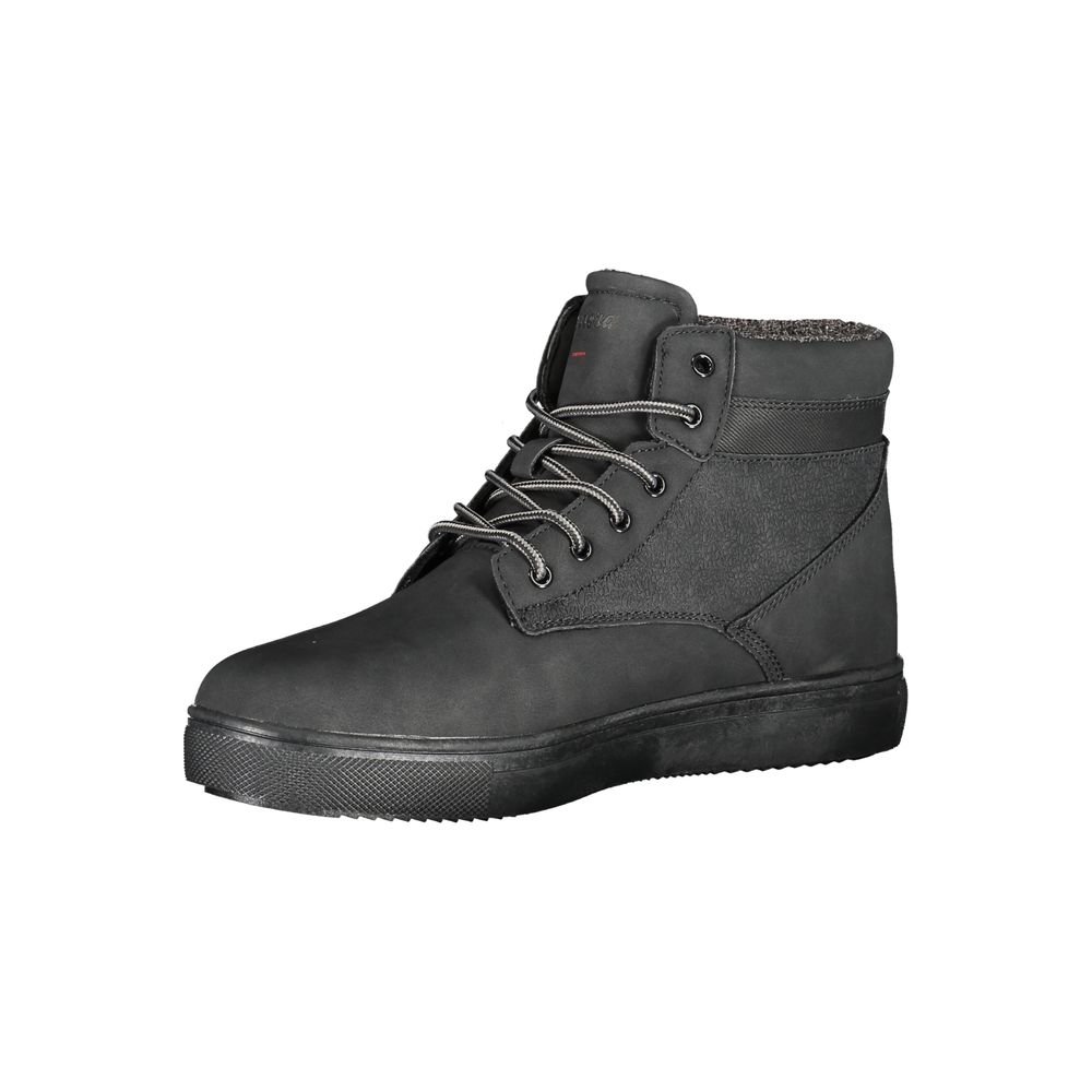 Carrera Black Polyester Men Boot