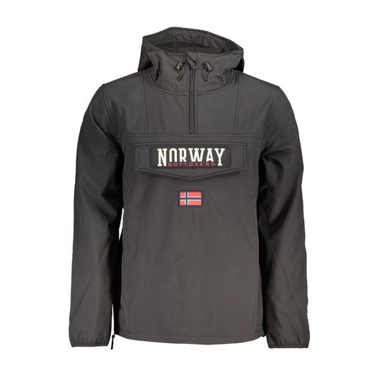 Norway 1963 Sleek Soft Shell Hooded Jacket for Men NO-25572-XL